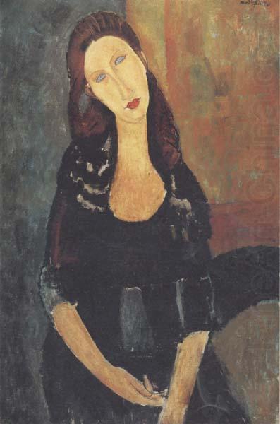 Amedeo Modigliani Jeanne Hebuterne assise (mk38) china oil painting image